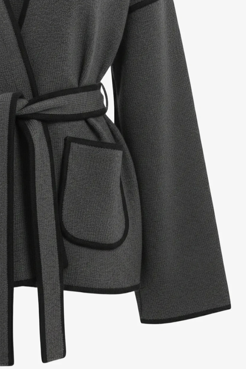 Carina - Open-Neck Wrap Jacket 5