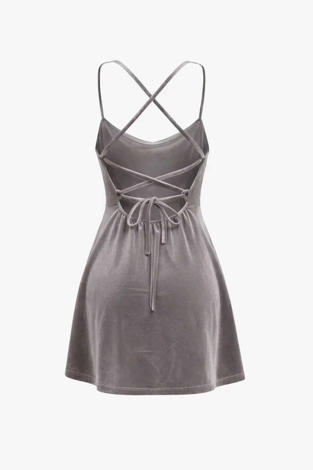 Carina - Velvet Crisscross Nightgown 4