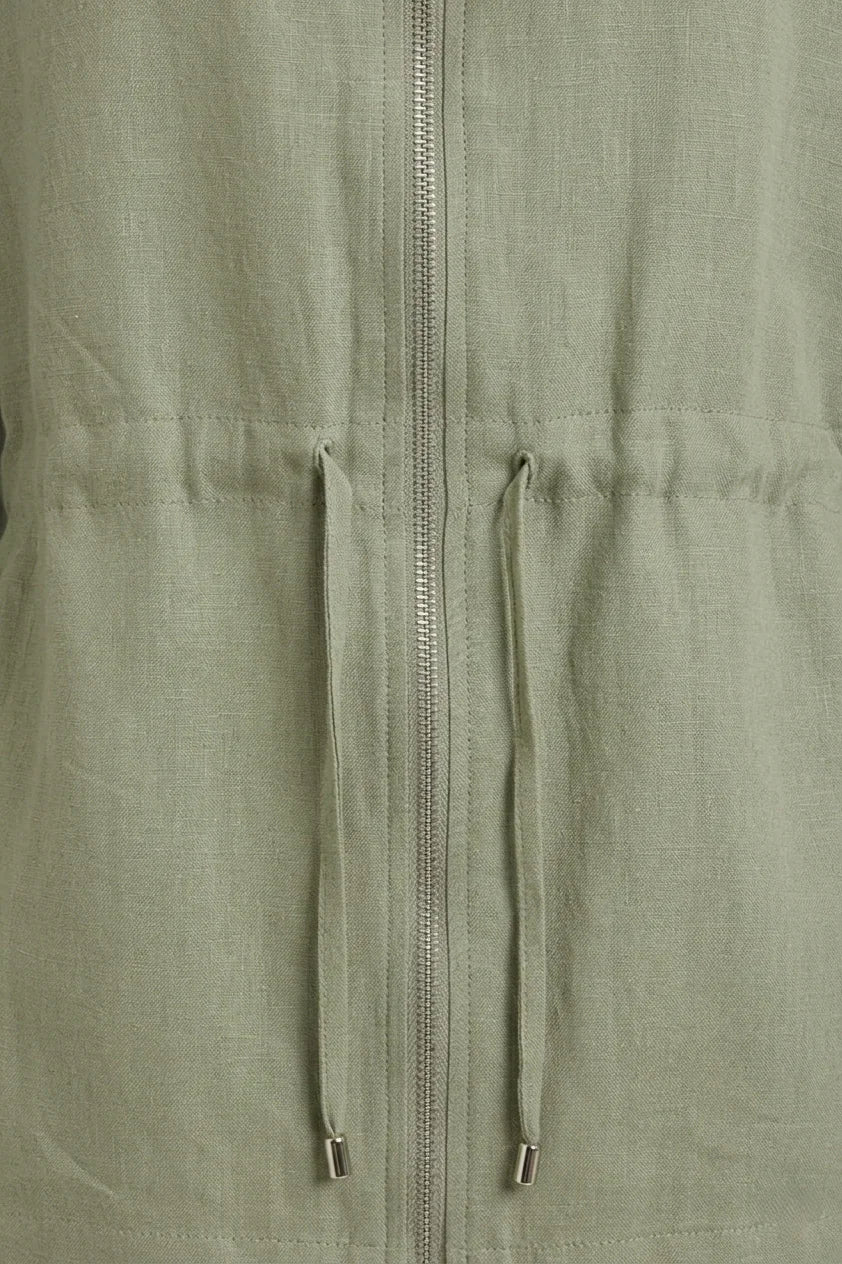 Drawstring Lounge Jacket - Carina 6