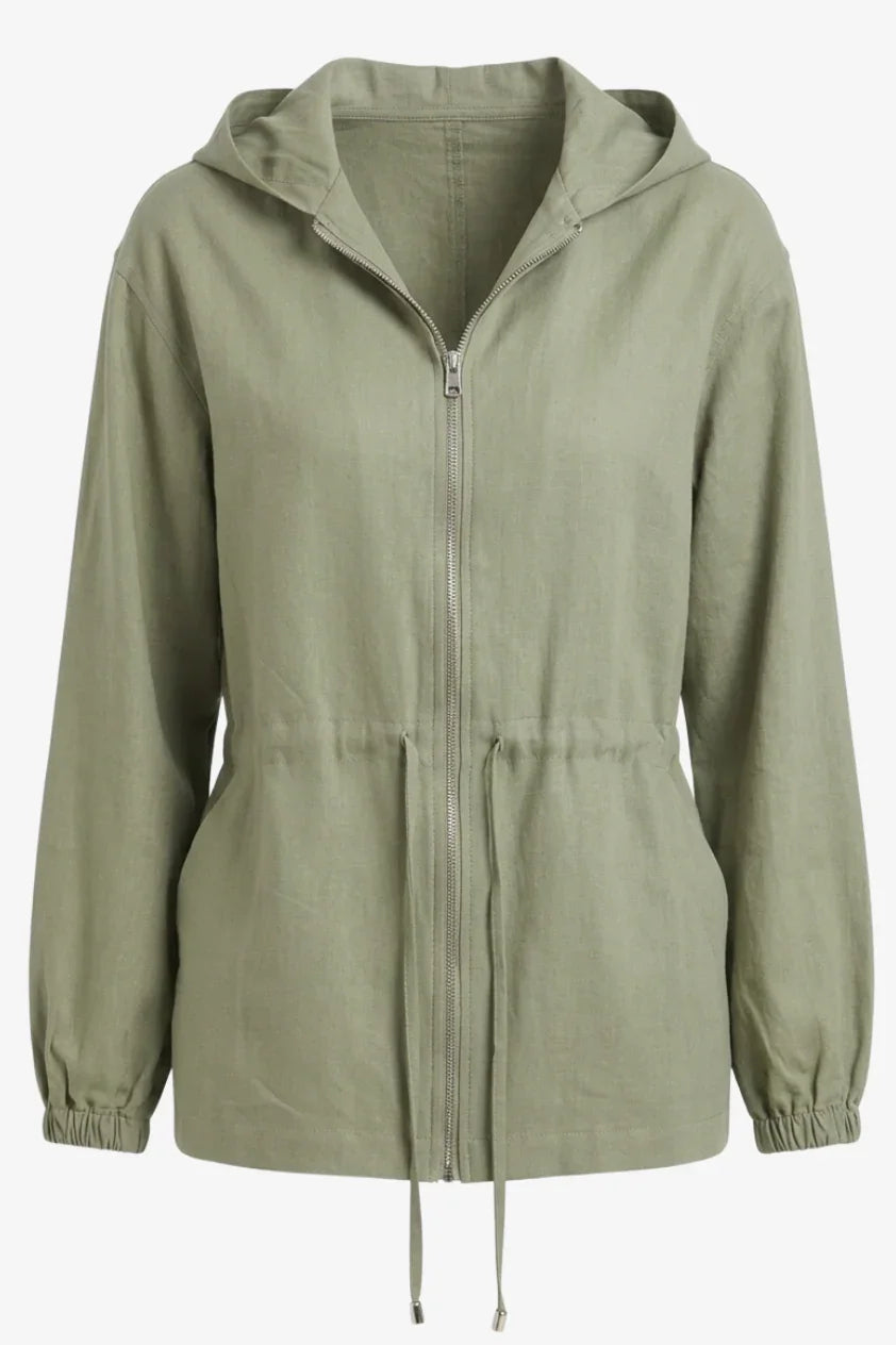 Drawstring Lounge Jacket - Carina 7