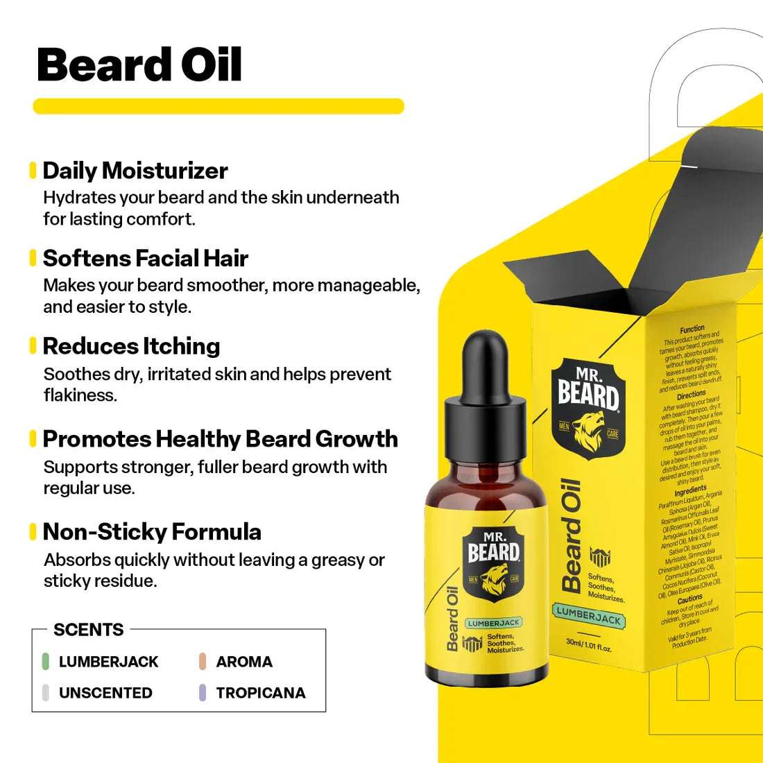 Mr.Beard - Beard Oil Lumberjack - 30ml 2