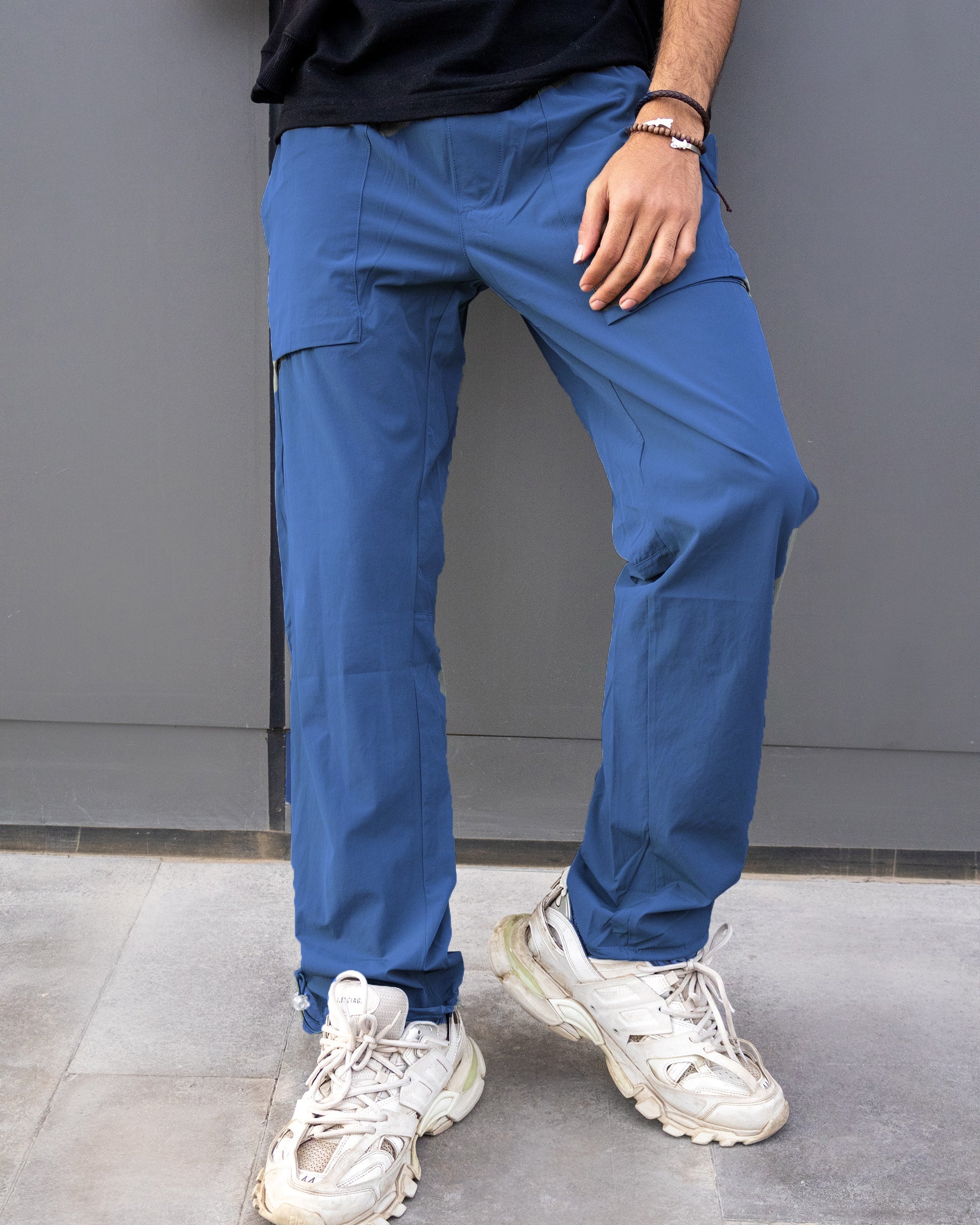 Basic Men Soft Pants - Blue - NAS Trends