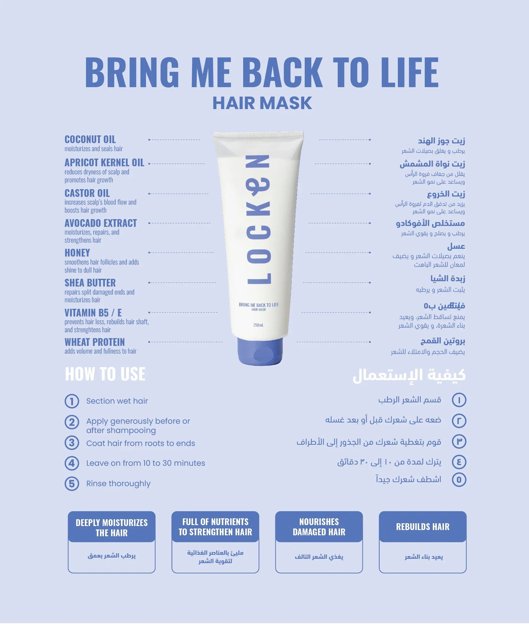 Locken - Bring Me Back To Life Hair Mask 5