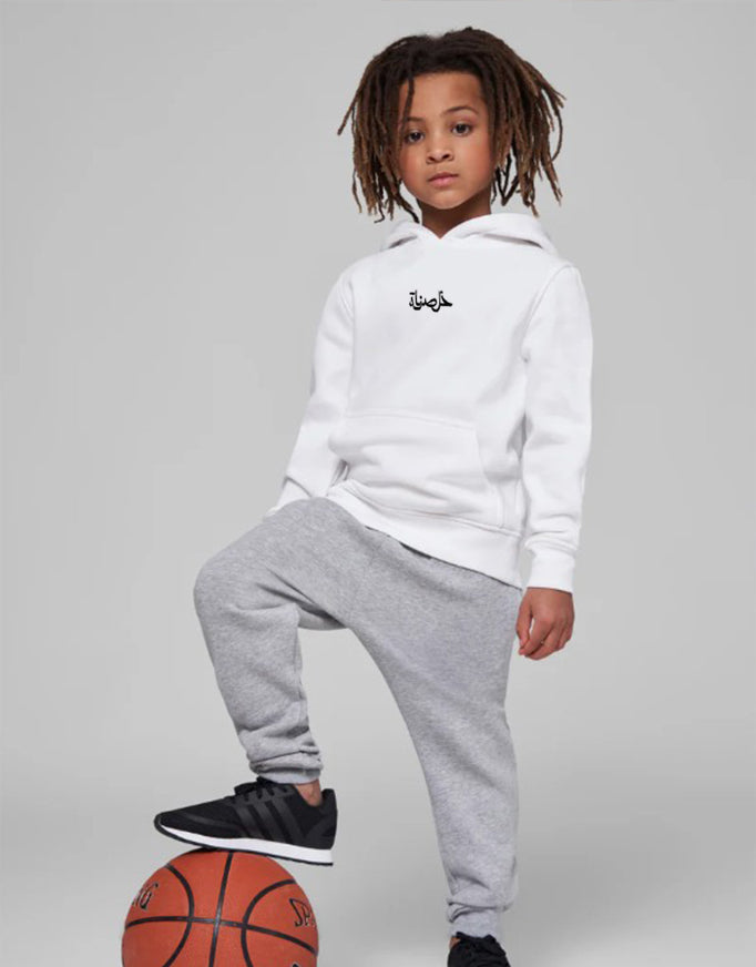 Khalsana Kids Oversized Hoodie - Off White B - NAS Trends 1