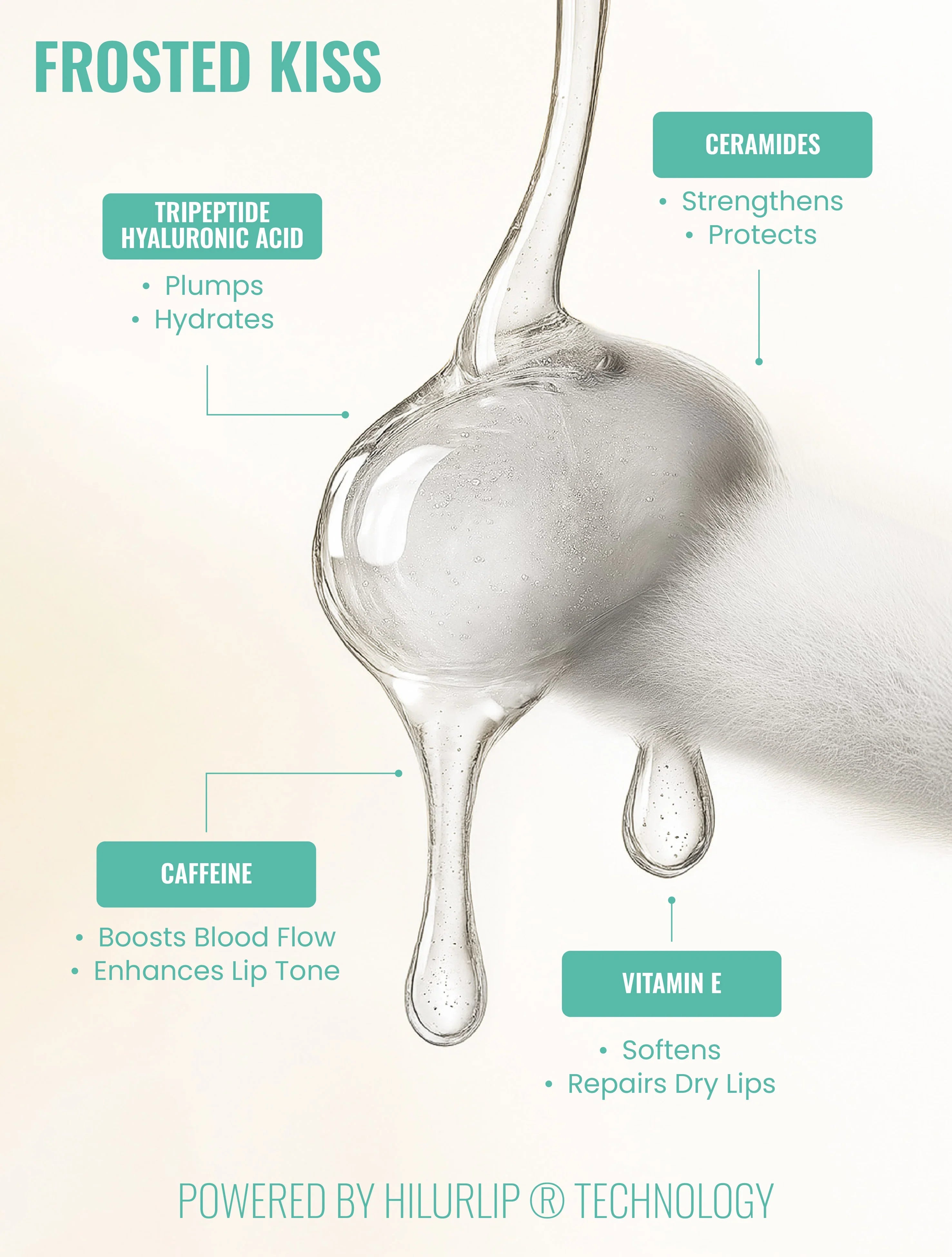 Locken - Tripeptide Lip Oil - Frosted Kiss MINT 7