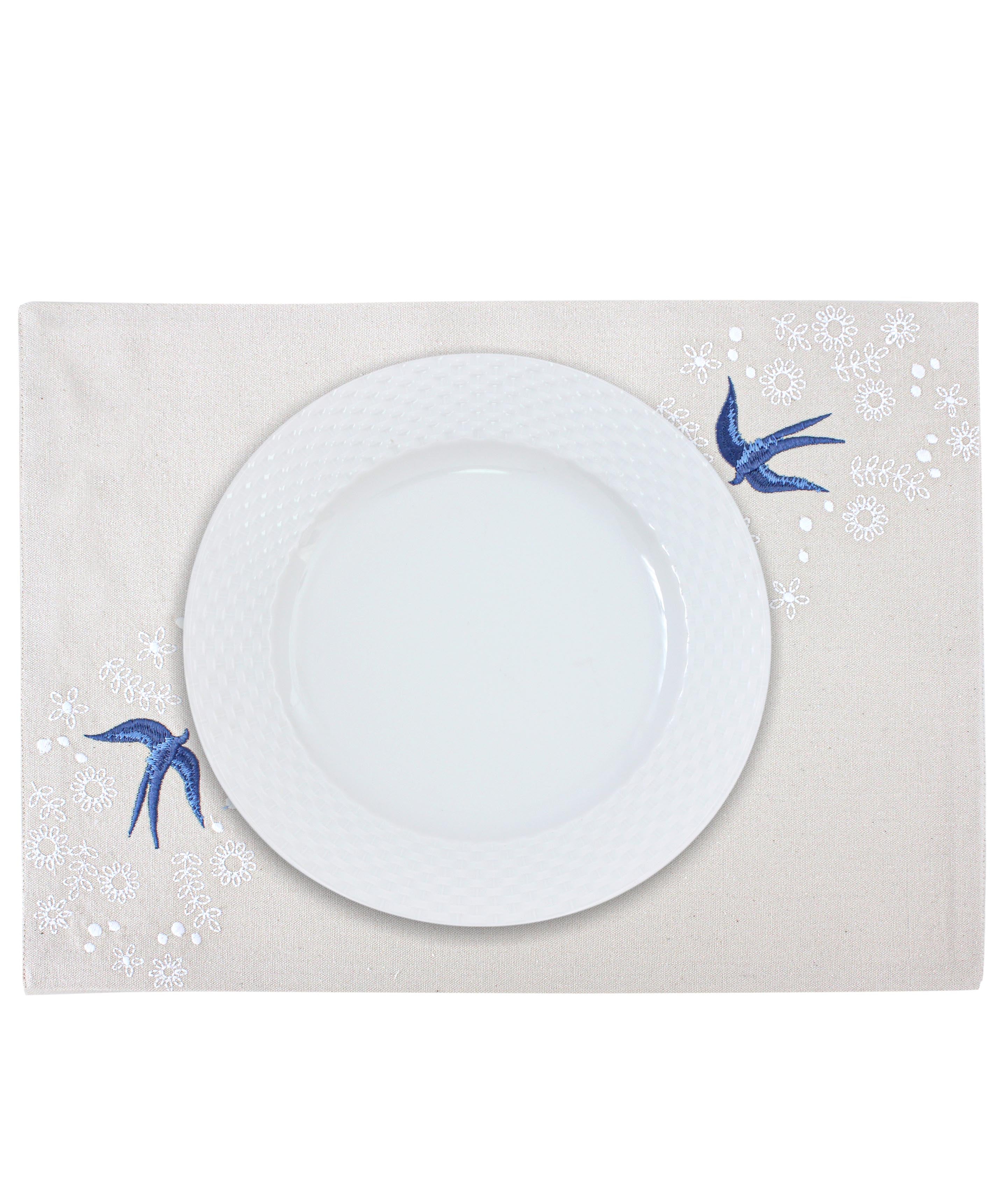 Birds & Flowers Placemats Set - Ticas 1