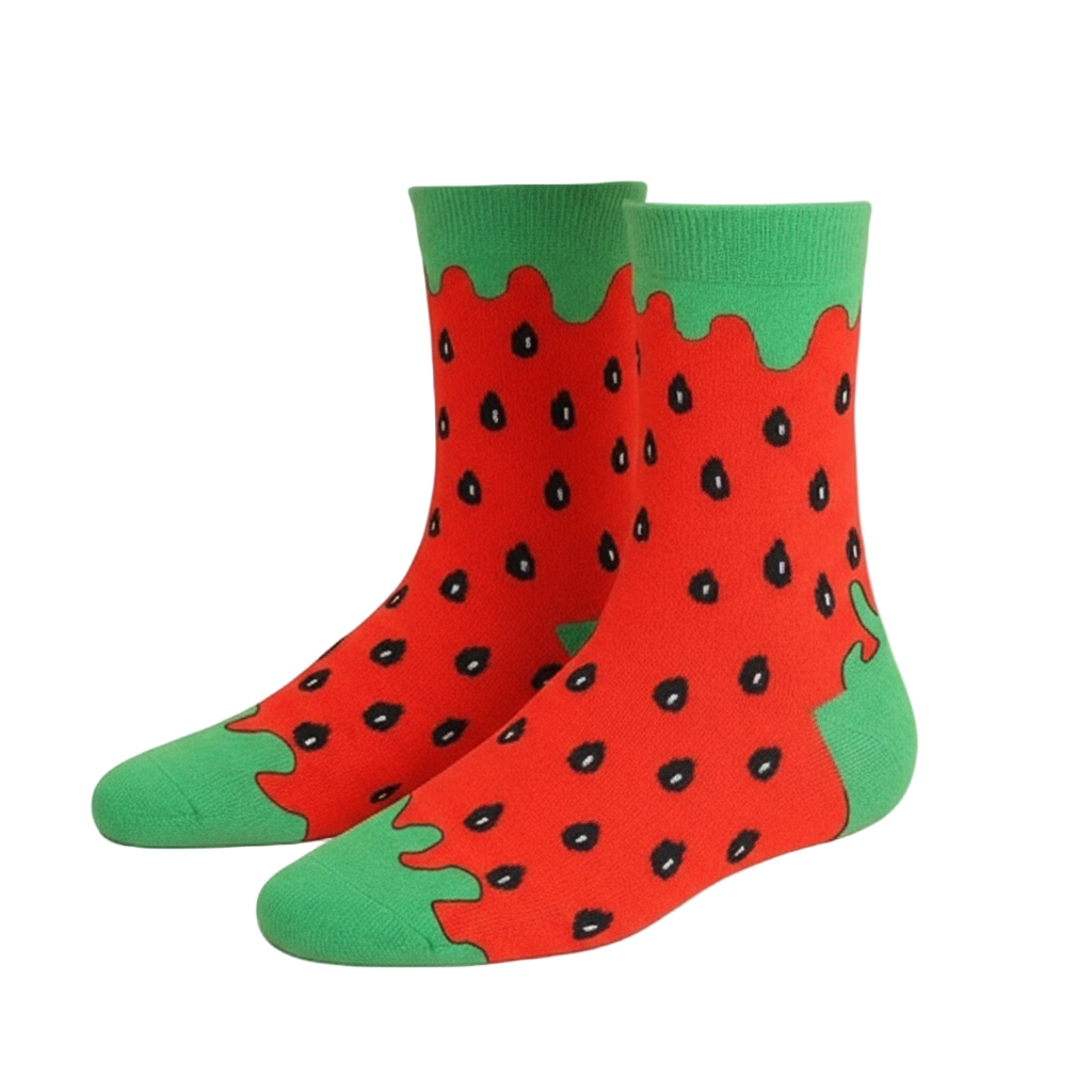 Watermelon Pattern 🍉 - Comedy Socks
