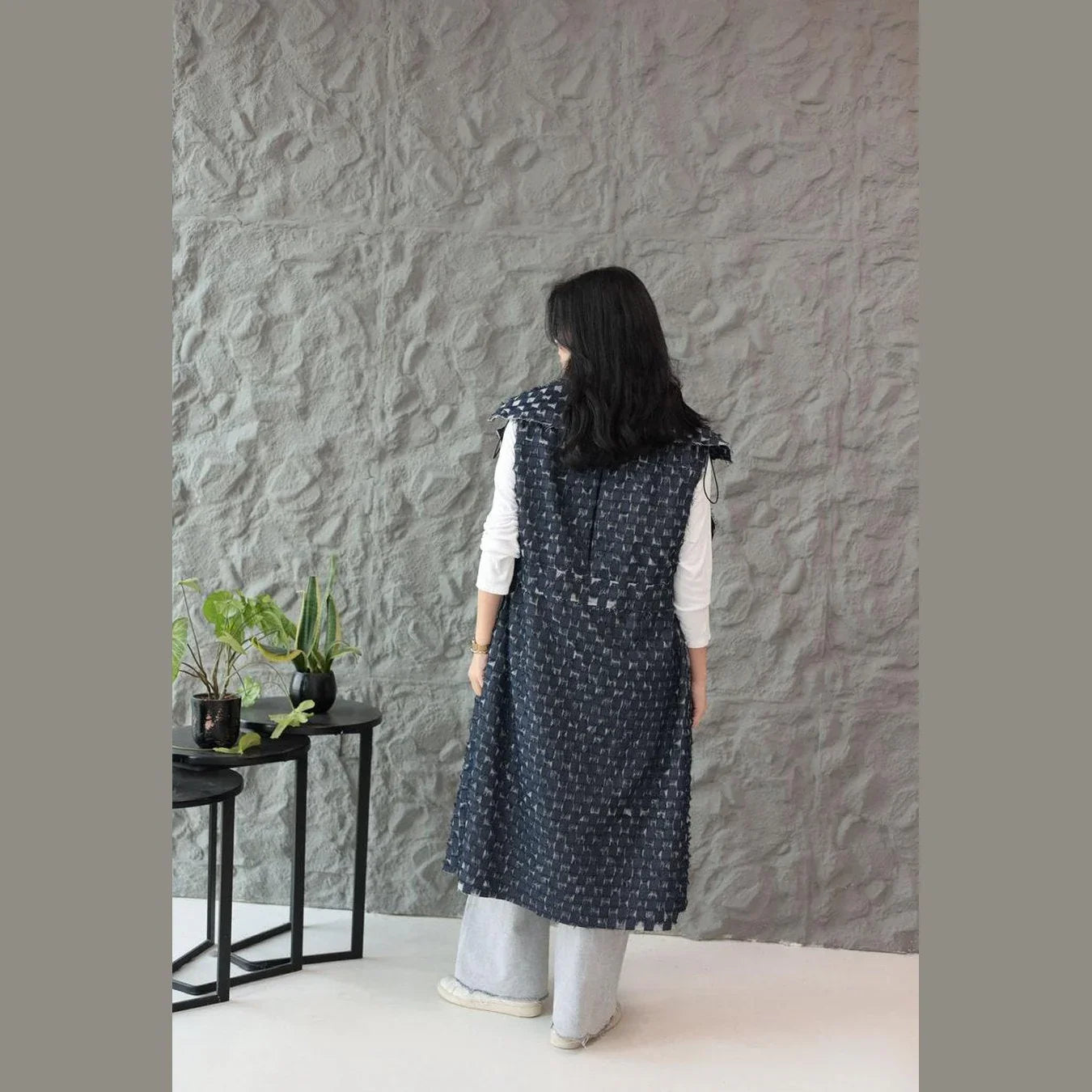 A_Squared_Y - Denim Cut Cardigan 9