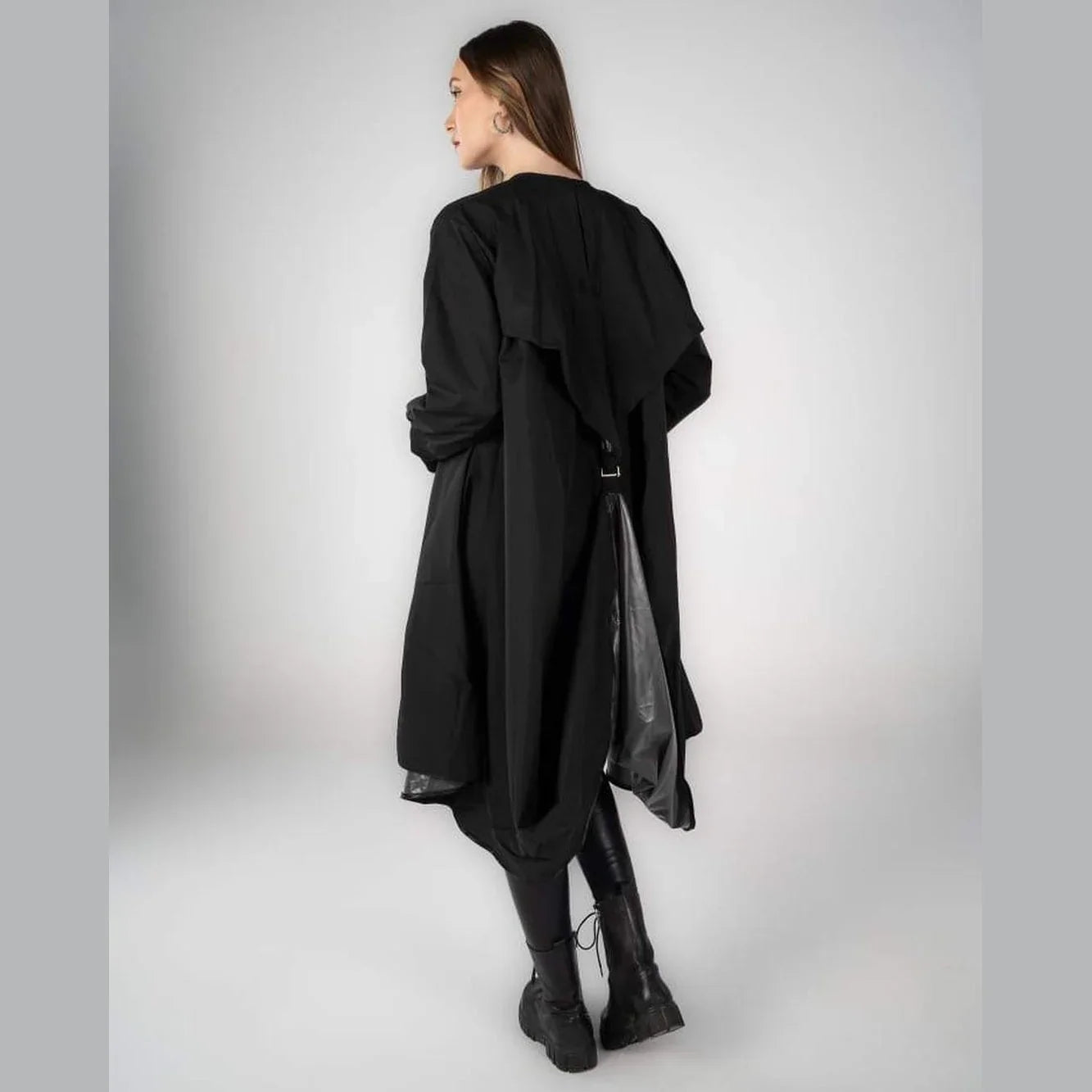 A_Squared_Y - long water proof cardigan 2