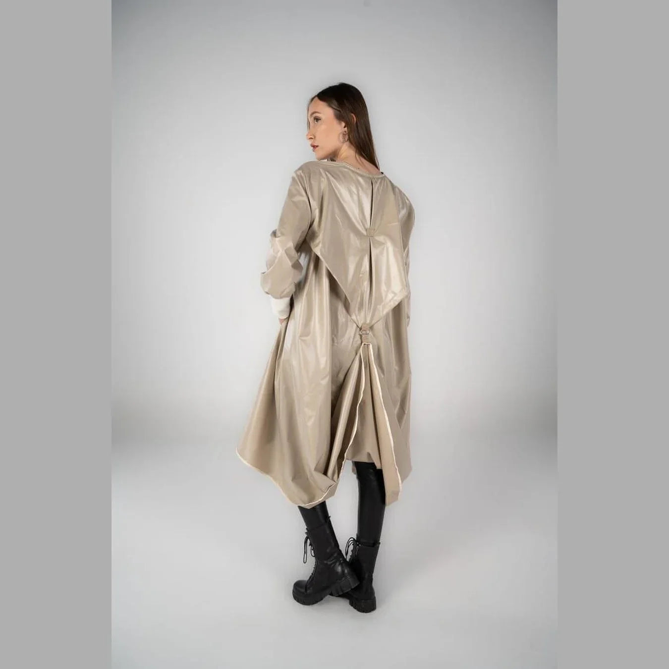 A_Squared_Y - long water proof cardigan 5