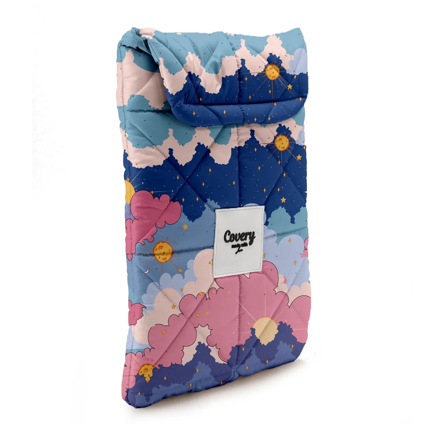 Covery - A Quiet Night Puffy Laptop Sleeves 4