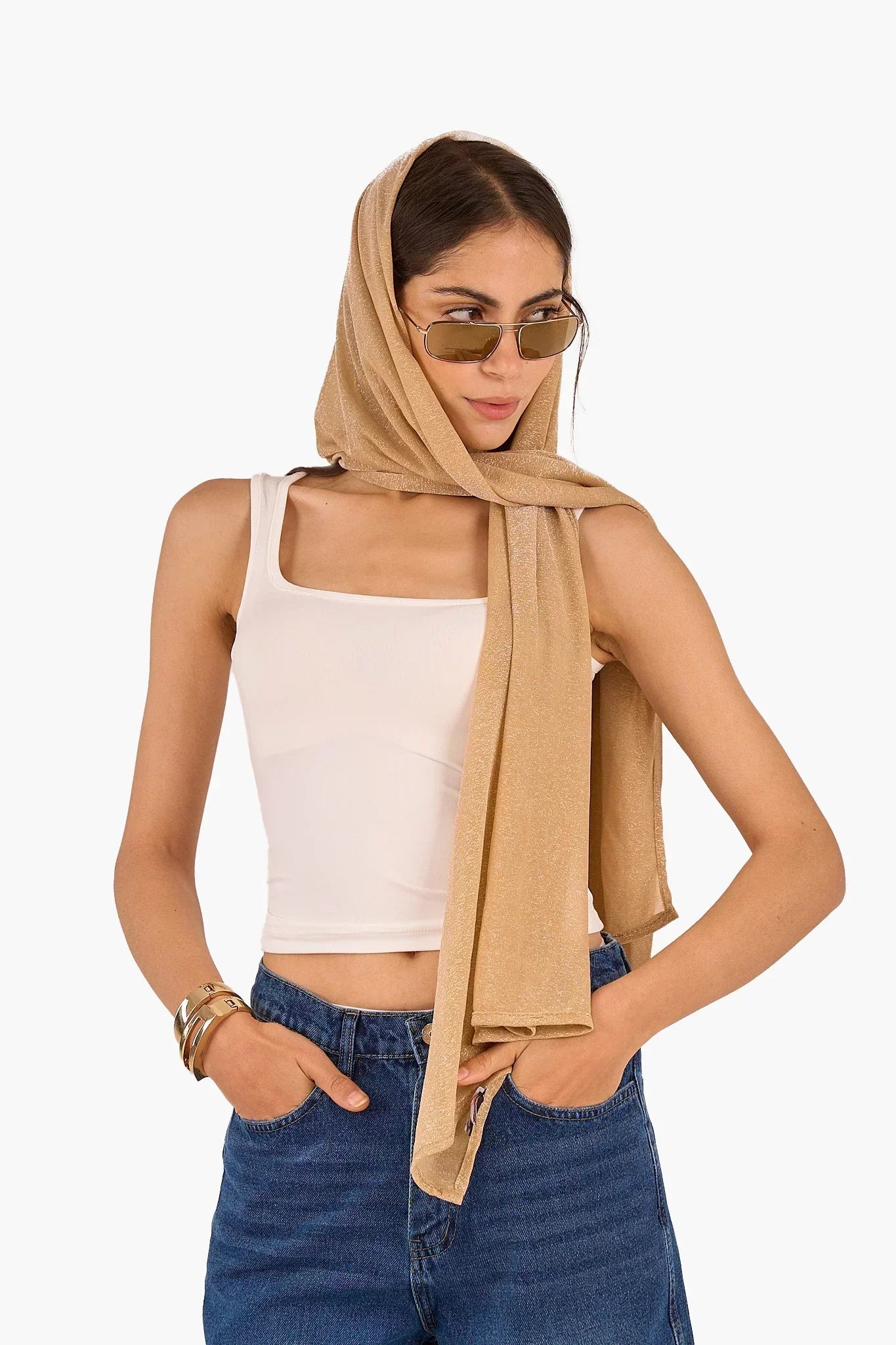 Clue - Square Neck Cropped Top 4