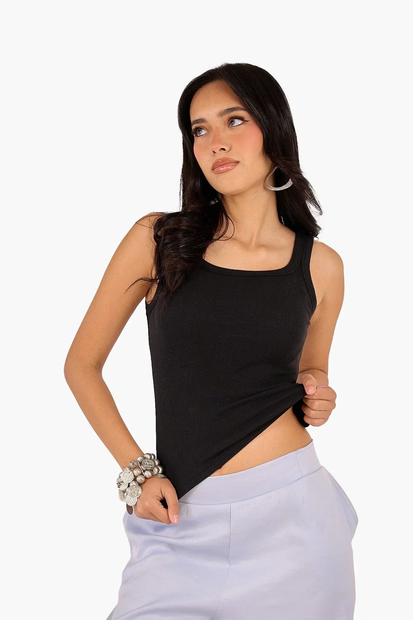 Clue - Ribbed Round Neck Top 7
