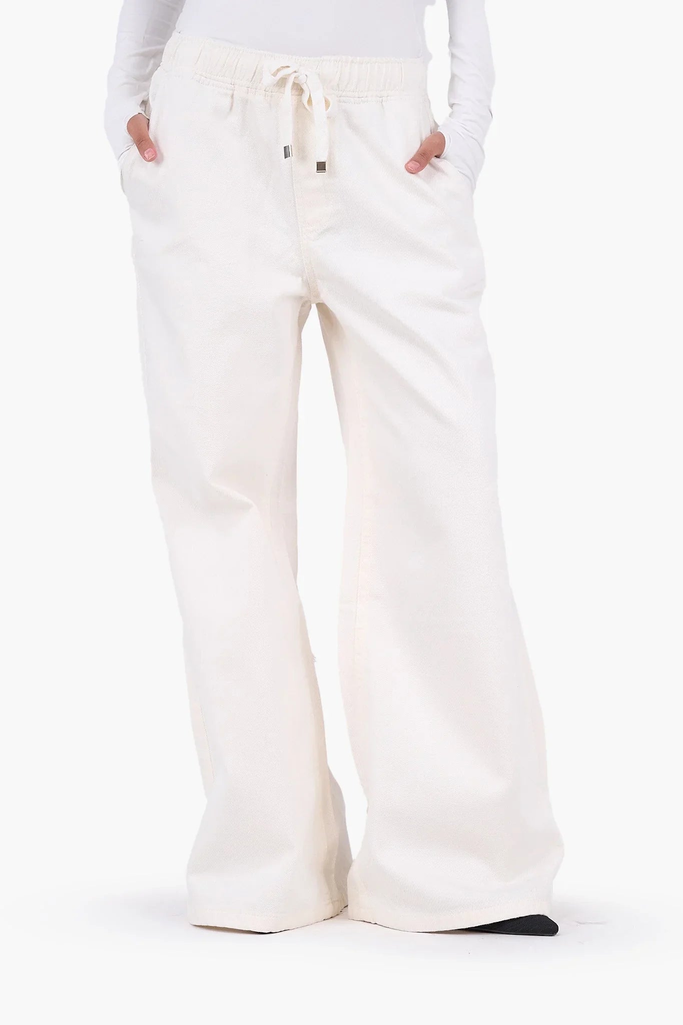 Clue - Cotton Plain Pants 2