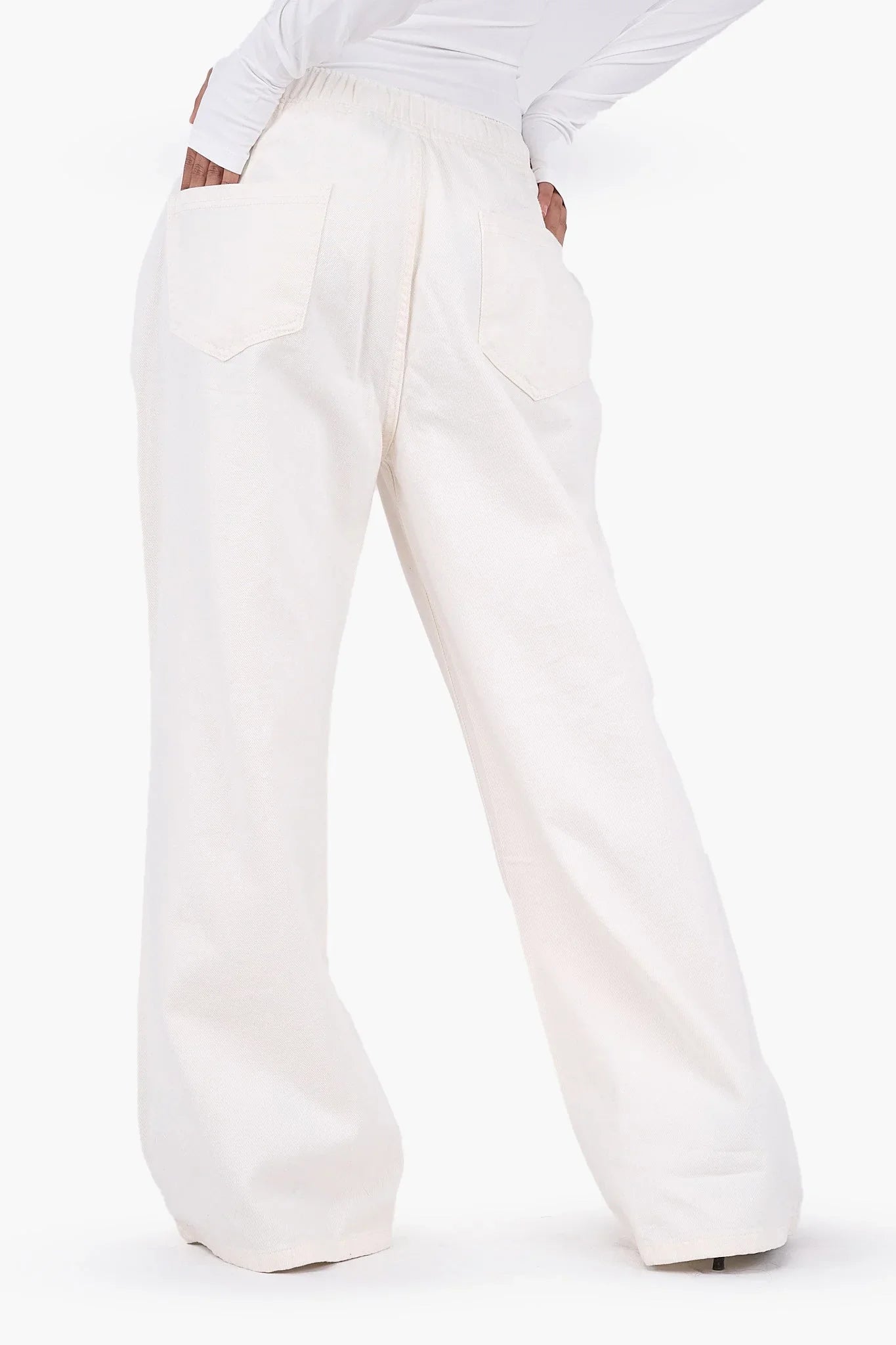 Clue - Cotton Plain Pants 3