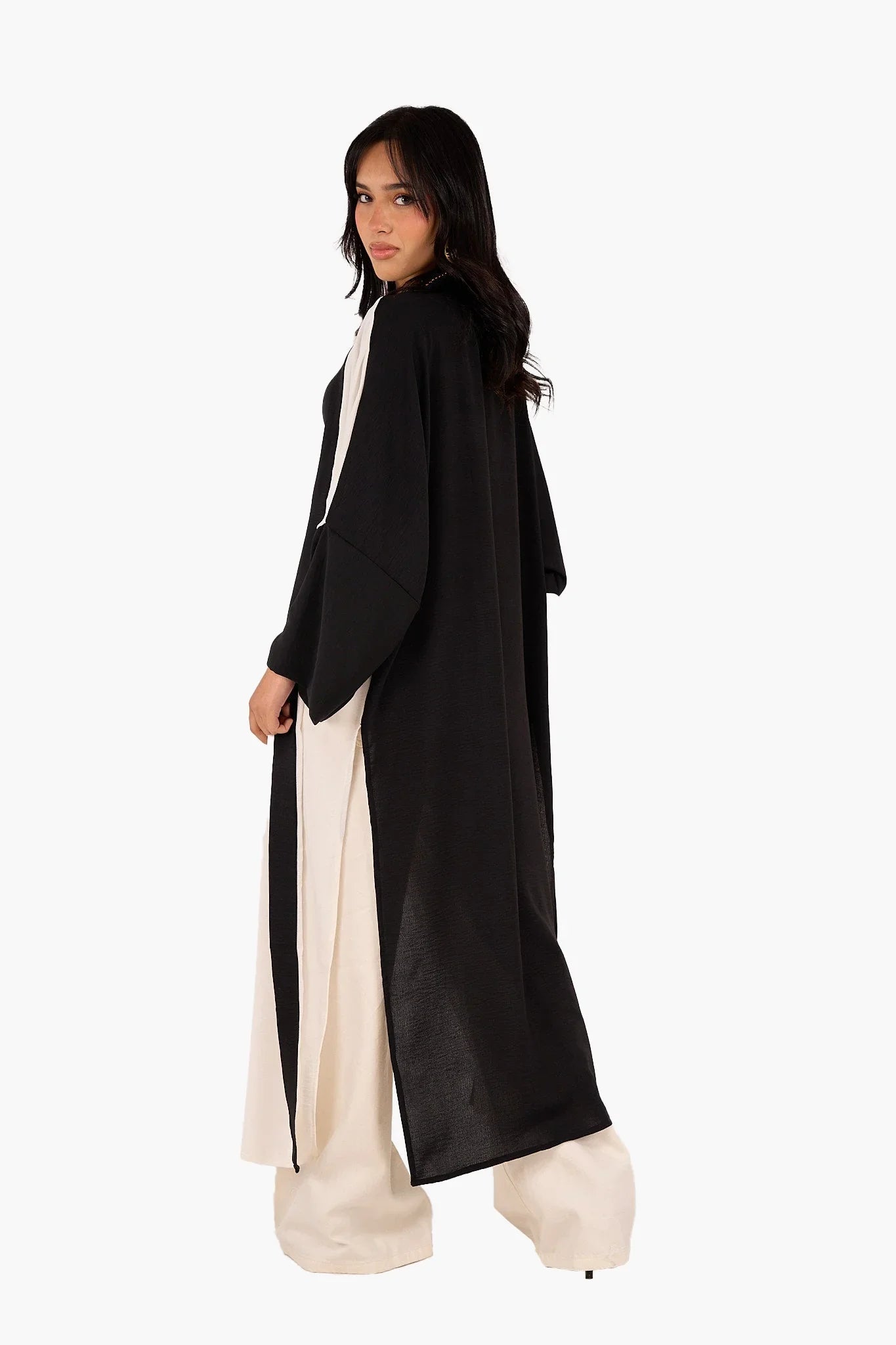 Clue - Dual-Tone Tencel Kimono 3