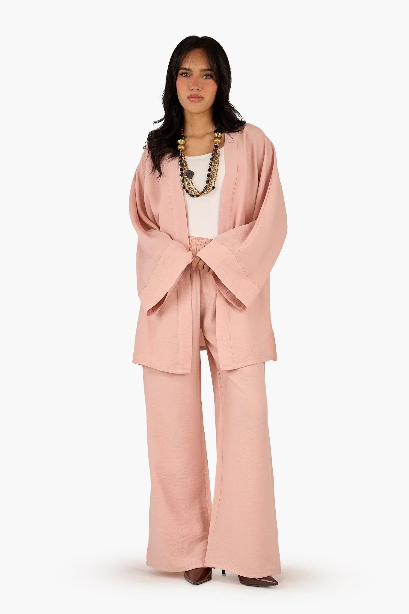 Clue - High Waist Straight Cut Pants 9