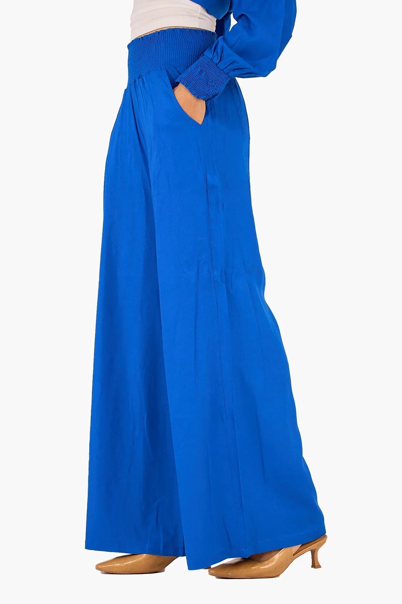 Clue - Tencel Wide Leg Pants 2