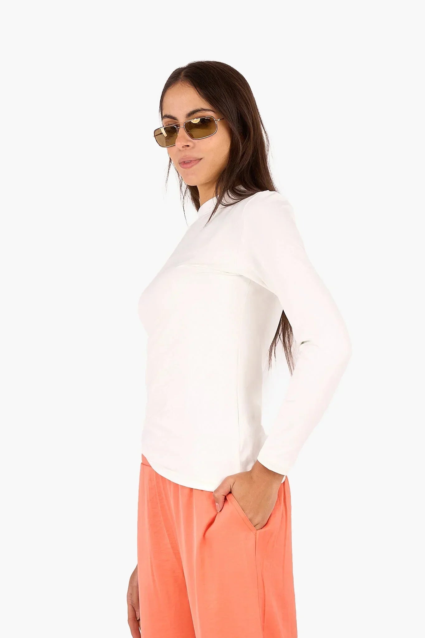 Clue - High Neck Basic Top 5