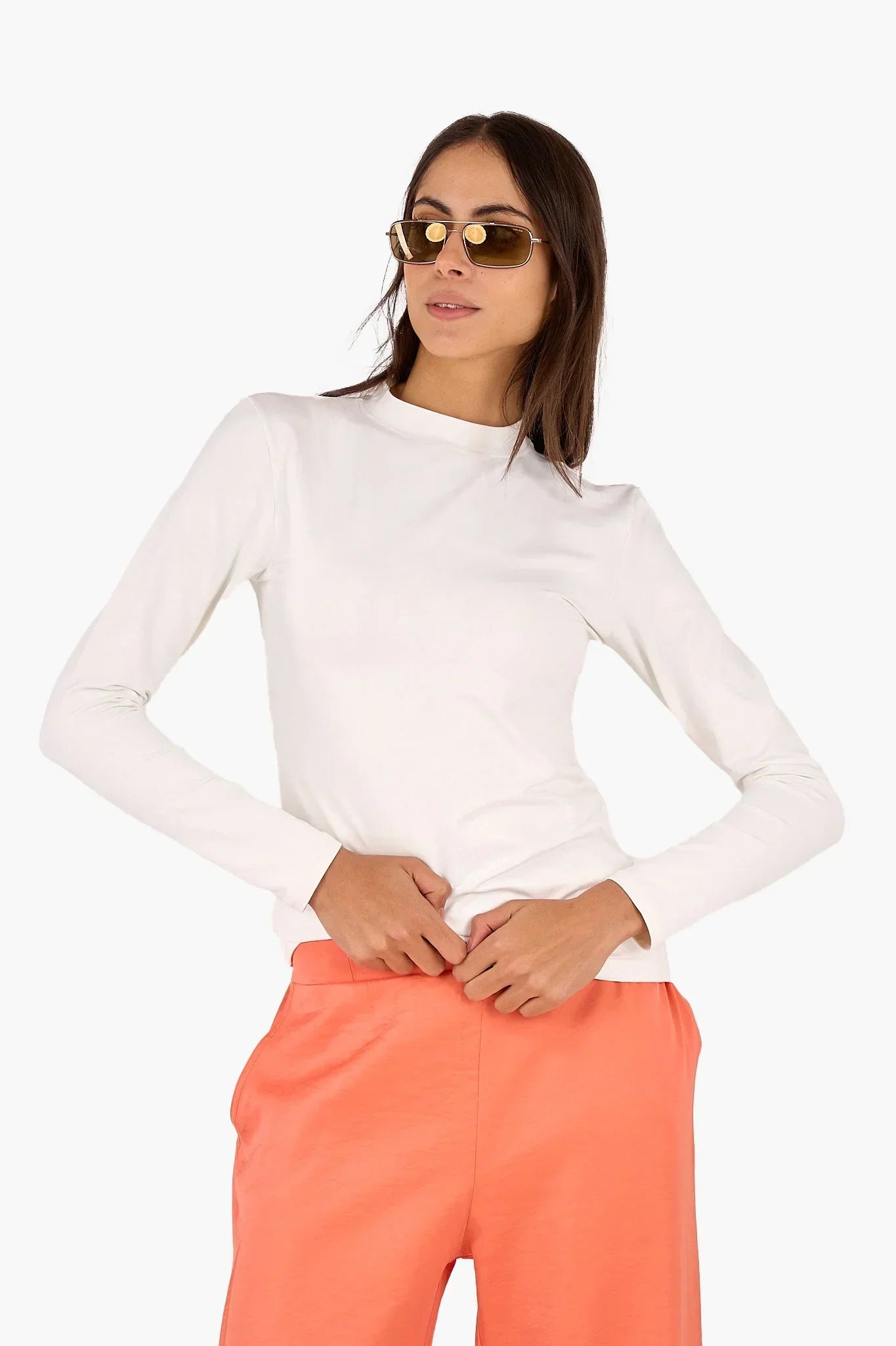 Clue - High Neck Basic Top 4