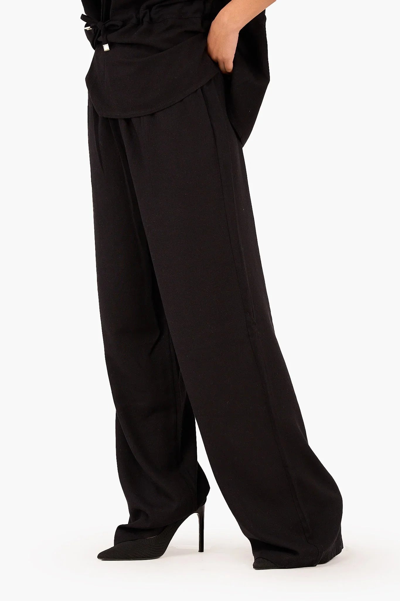 Clue - Mid Elastic Waist Pants 5
