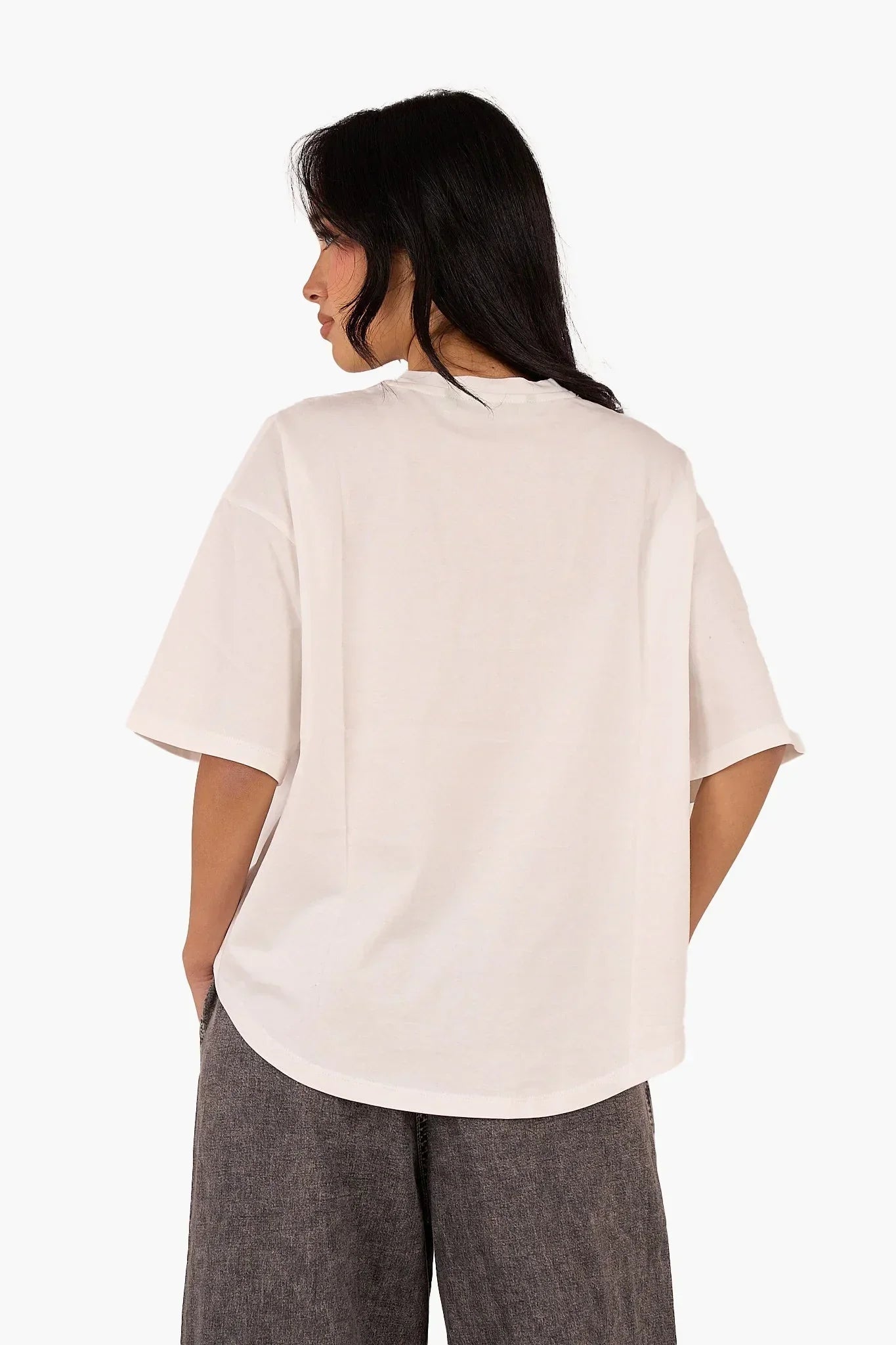 Clue - Loose Fit Cotton T-Shirt 3