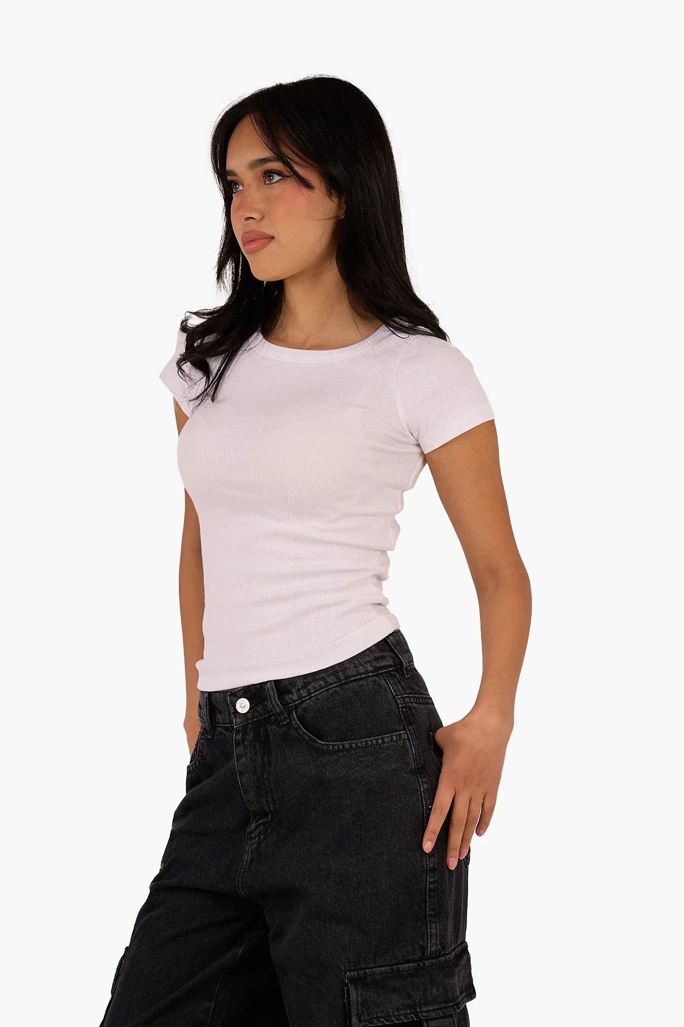 Clue - Essential Ribbed Cotton Top 8