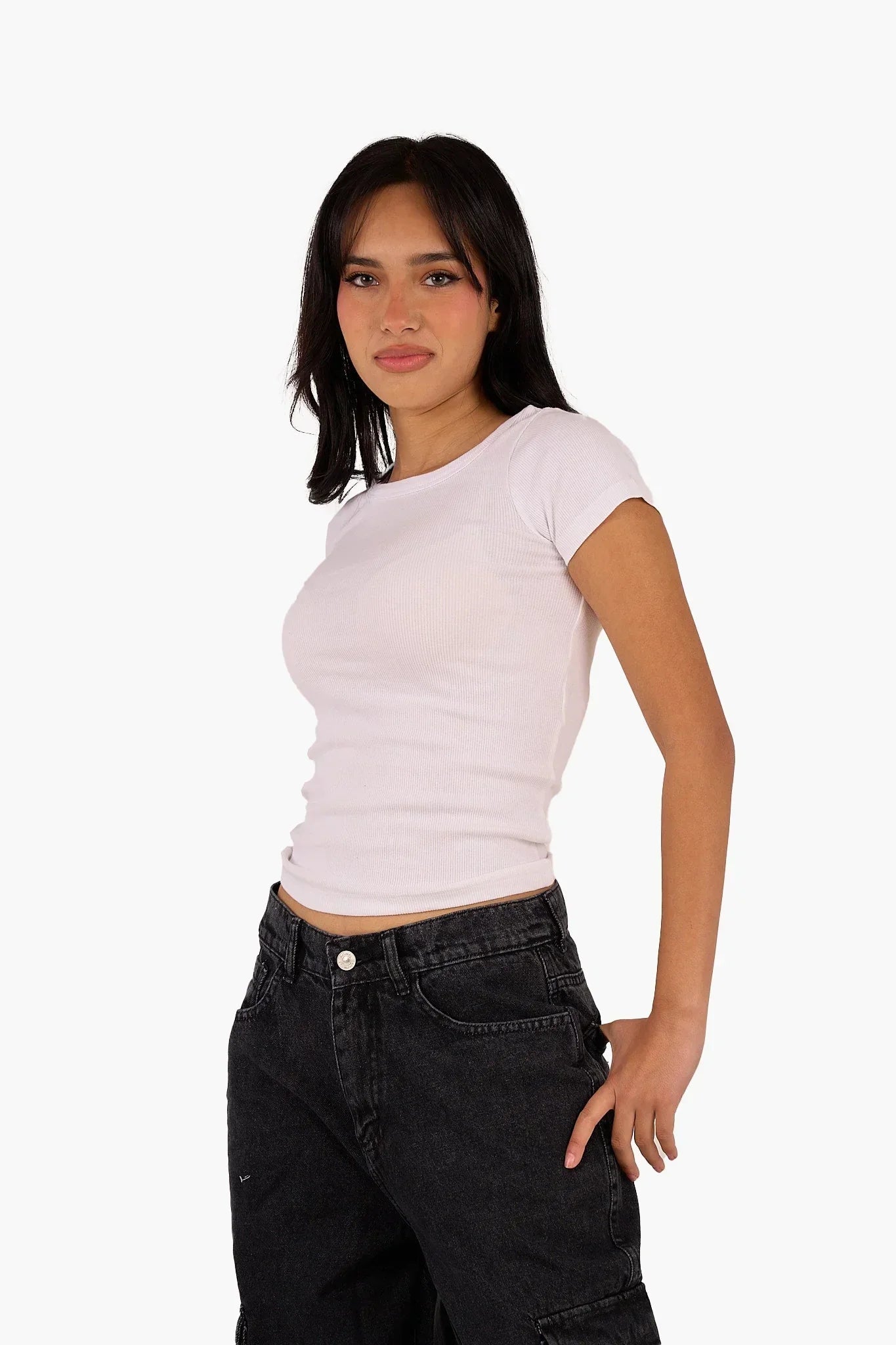 Clue - Essential Ribbed Cotton Top 7