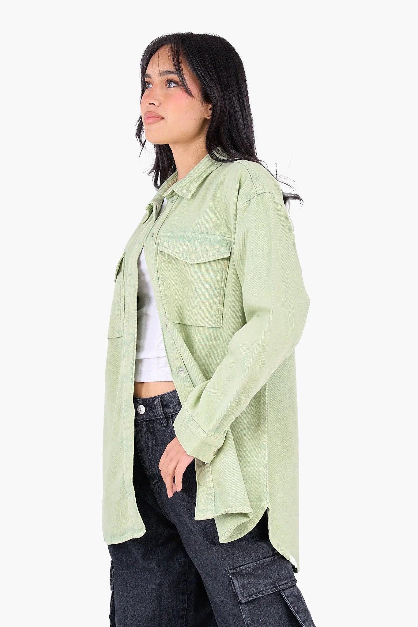 Clue - Relaxed Fit Cotton Shirt 3
