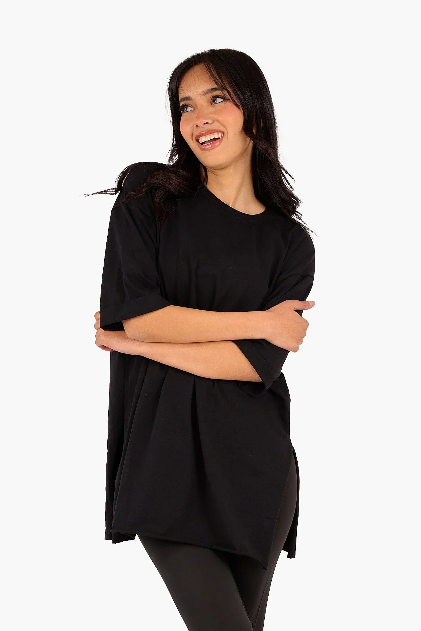 Clue - Oversized Cotton T-Shirt 4