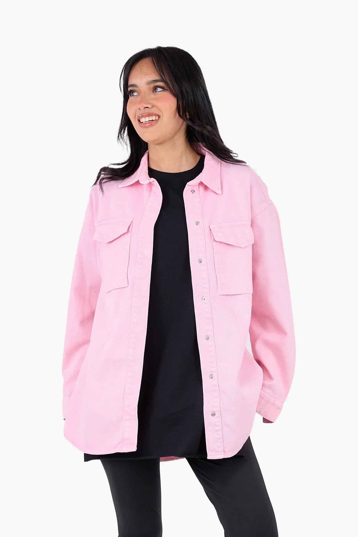 Clue - Relaxed Fit Cotton Shirt 4