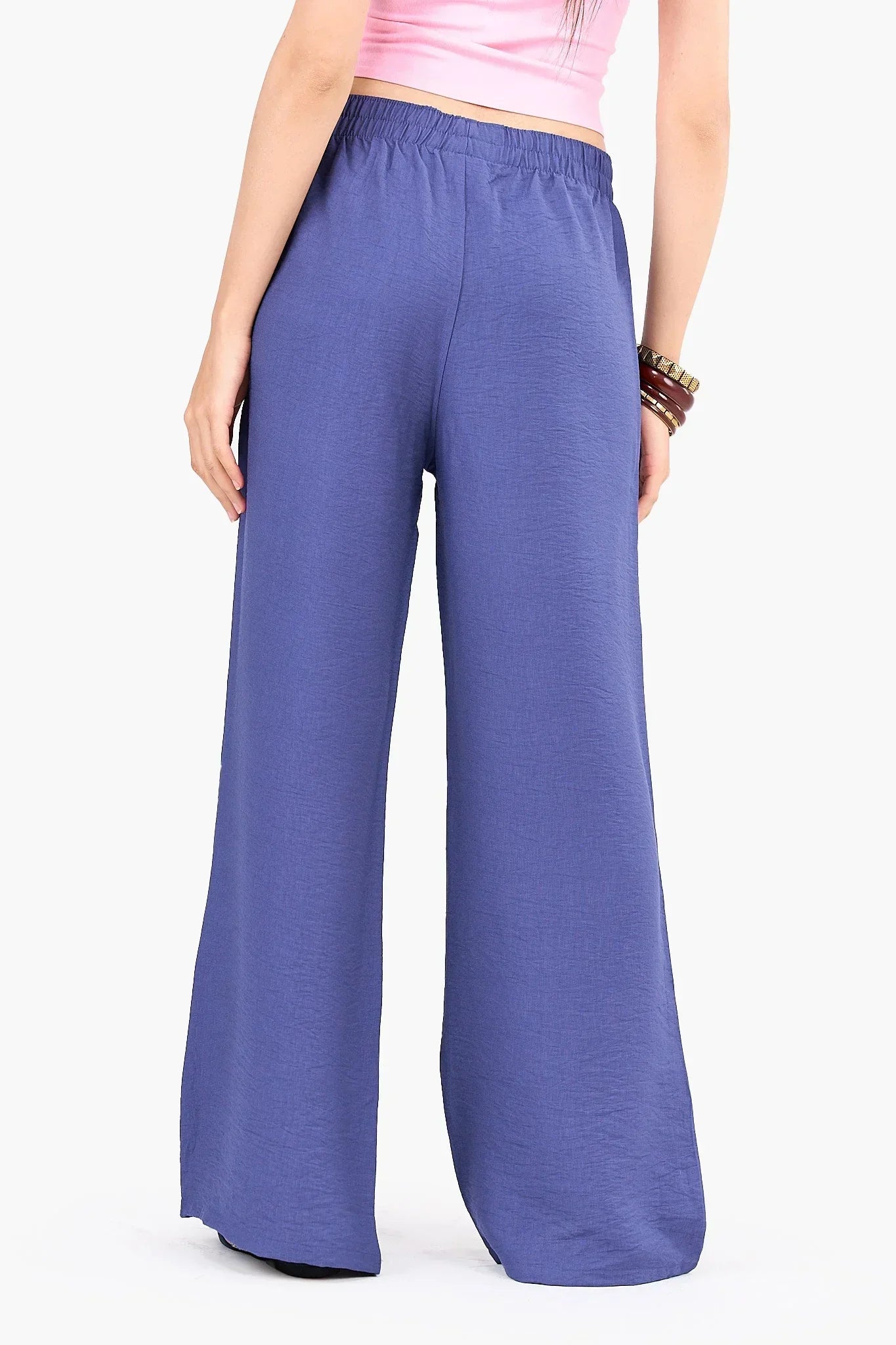 Clue - High Waist Straight Cut Pants 7