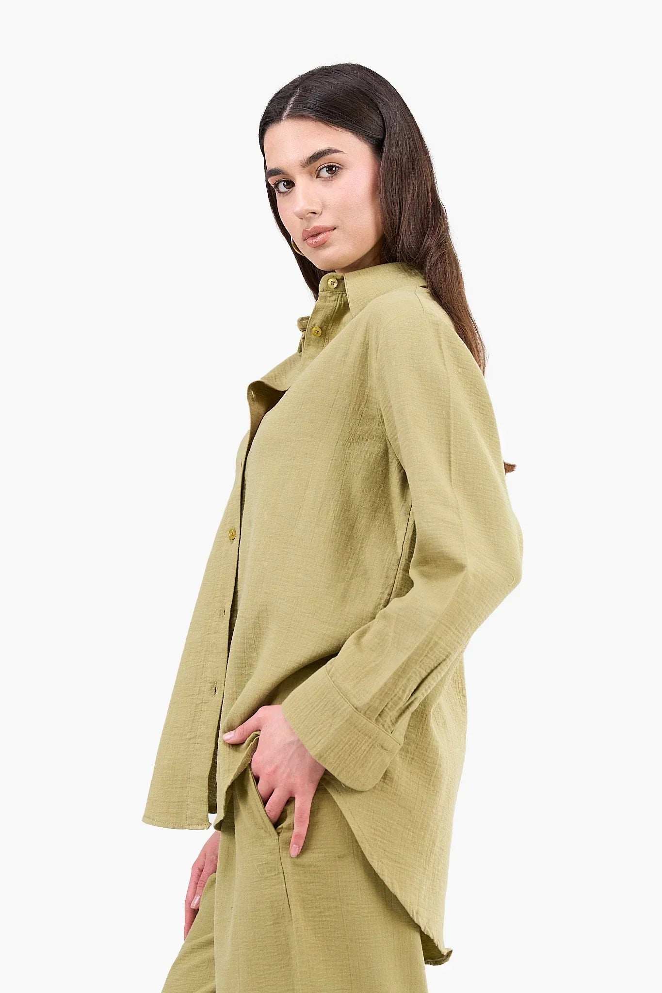 Clue - Relaxed Elegance Tencel Shirt 5