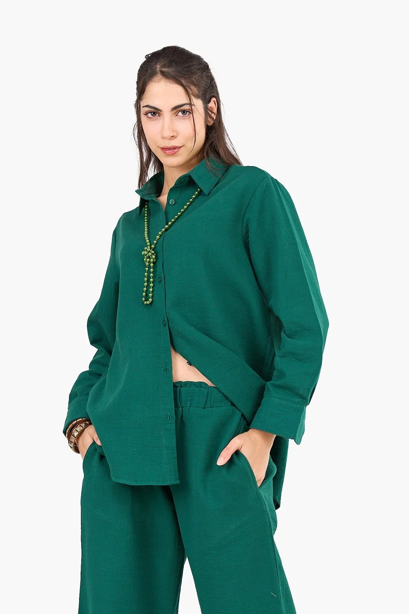 Clue - Relaxed Elegance Tencel Shirt 8