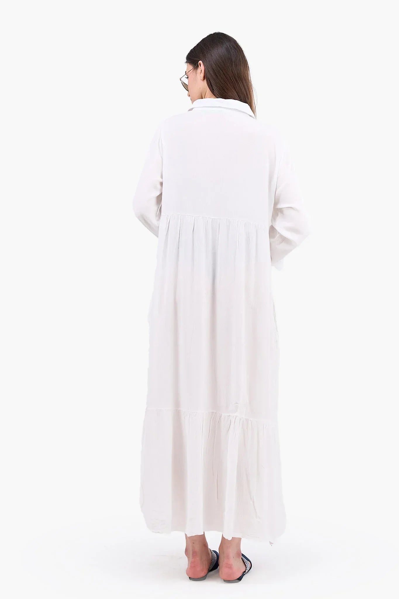 Clue - Buttoned Cuffs Dress 3
