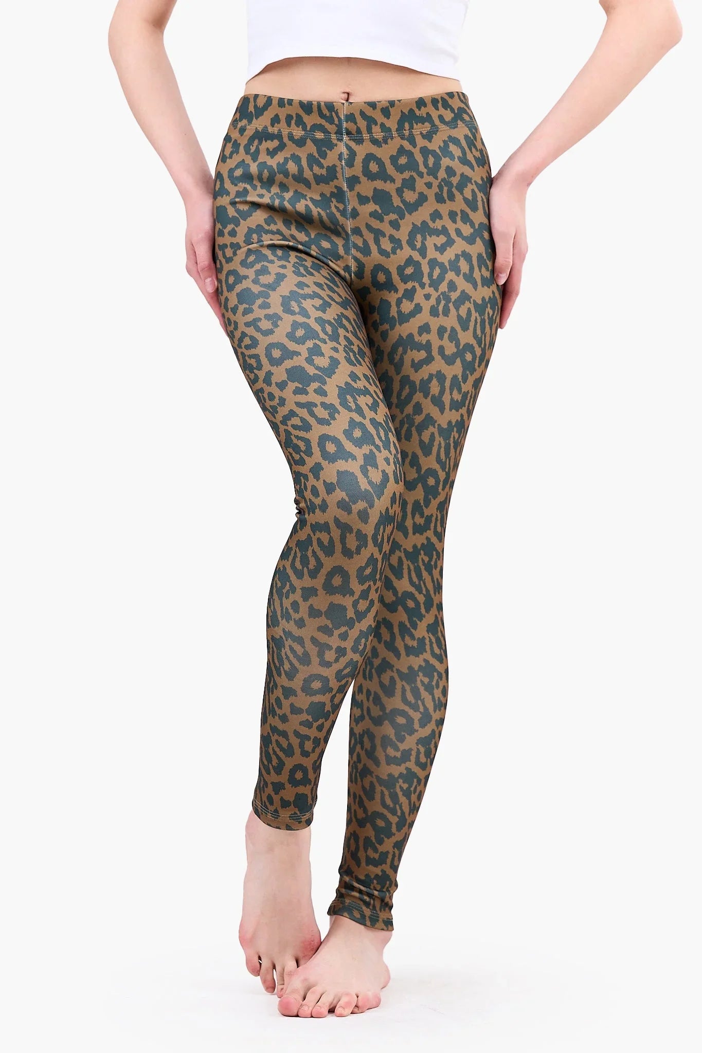 Clue - Leopard Print Leggings 1