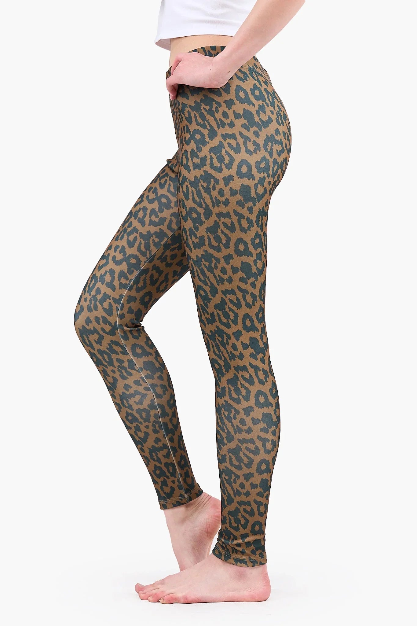 Clue - Leopard Print Leggings 2