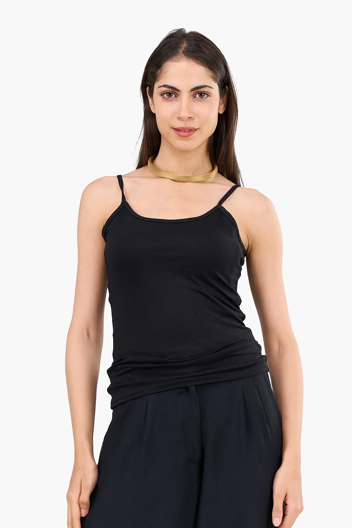 Clue - Spaghetti Strap Tencel Top 4