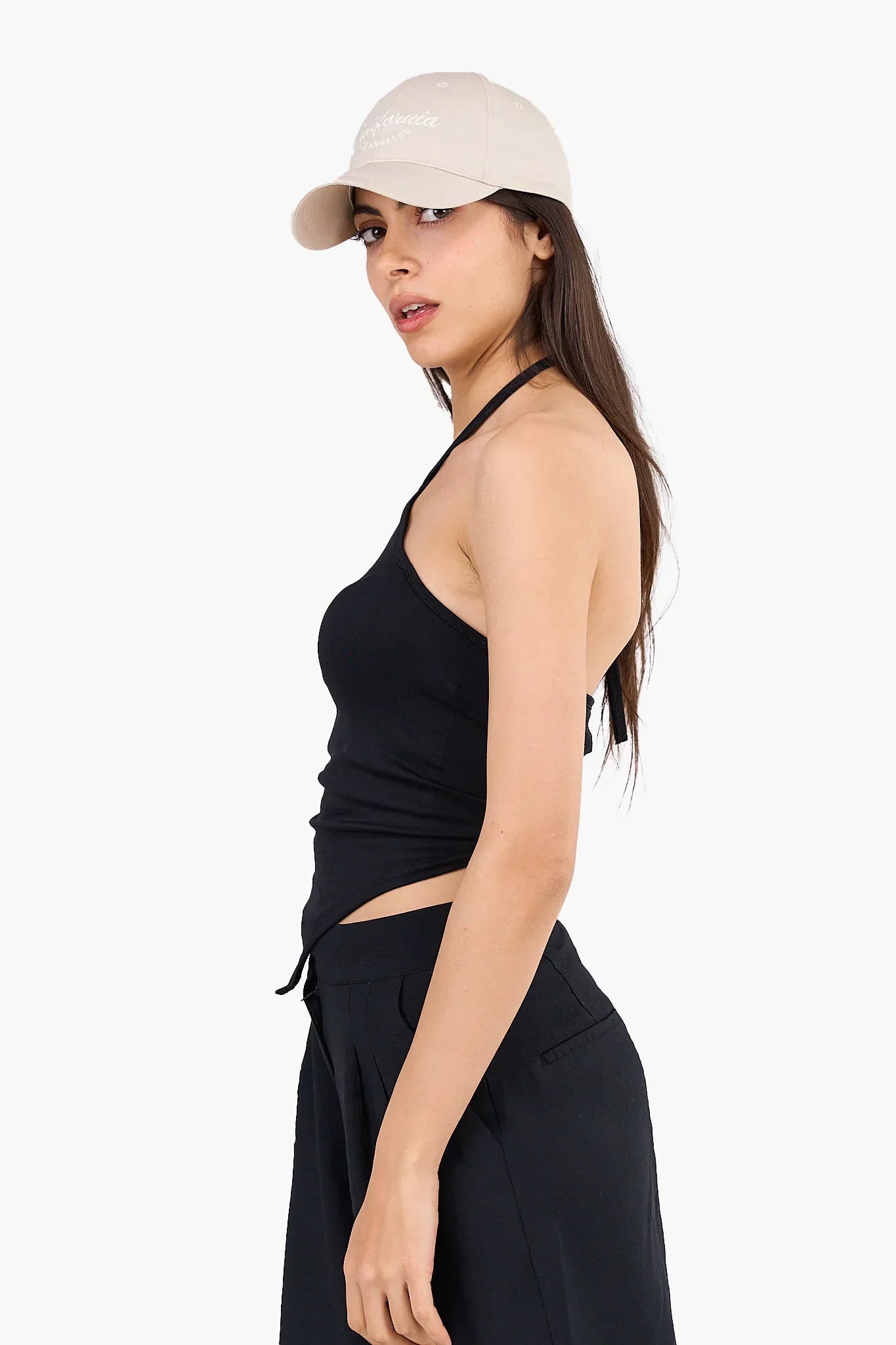 Backless Halter Neck Top - Clue 9