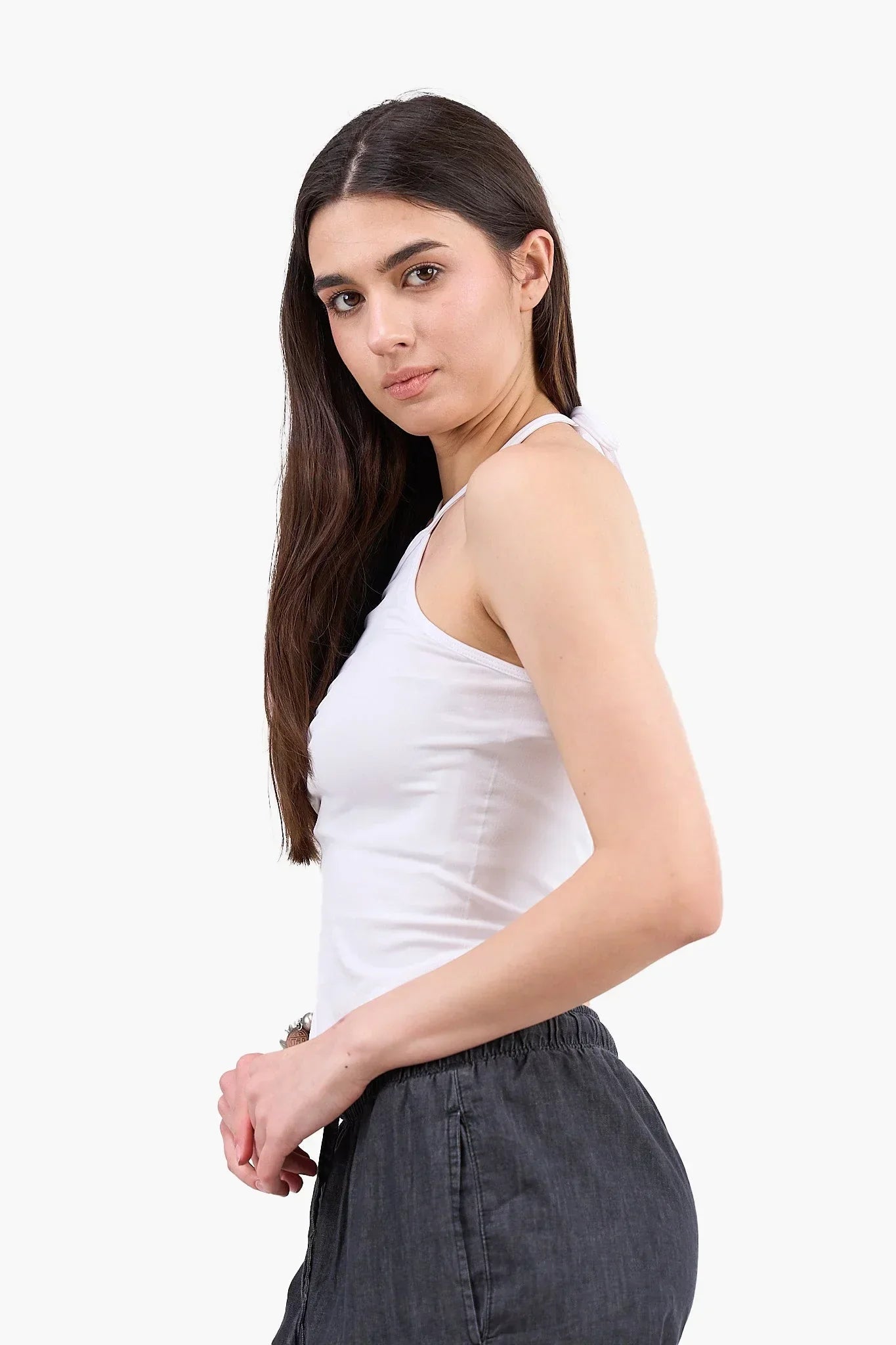 Clue - Backless Halter Neck Top 3
