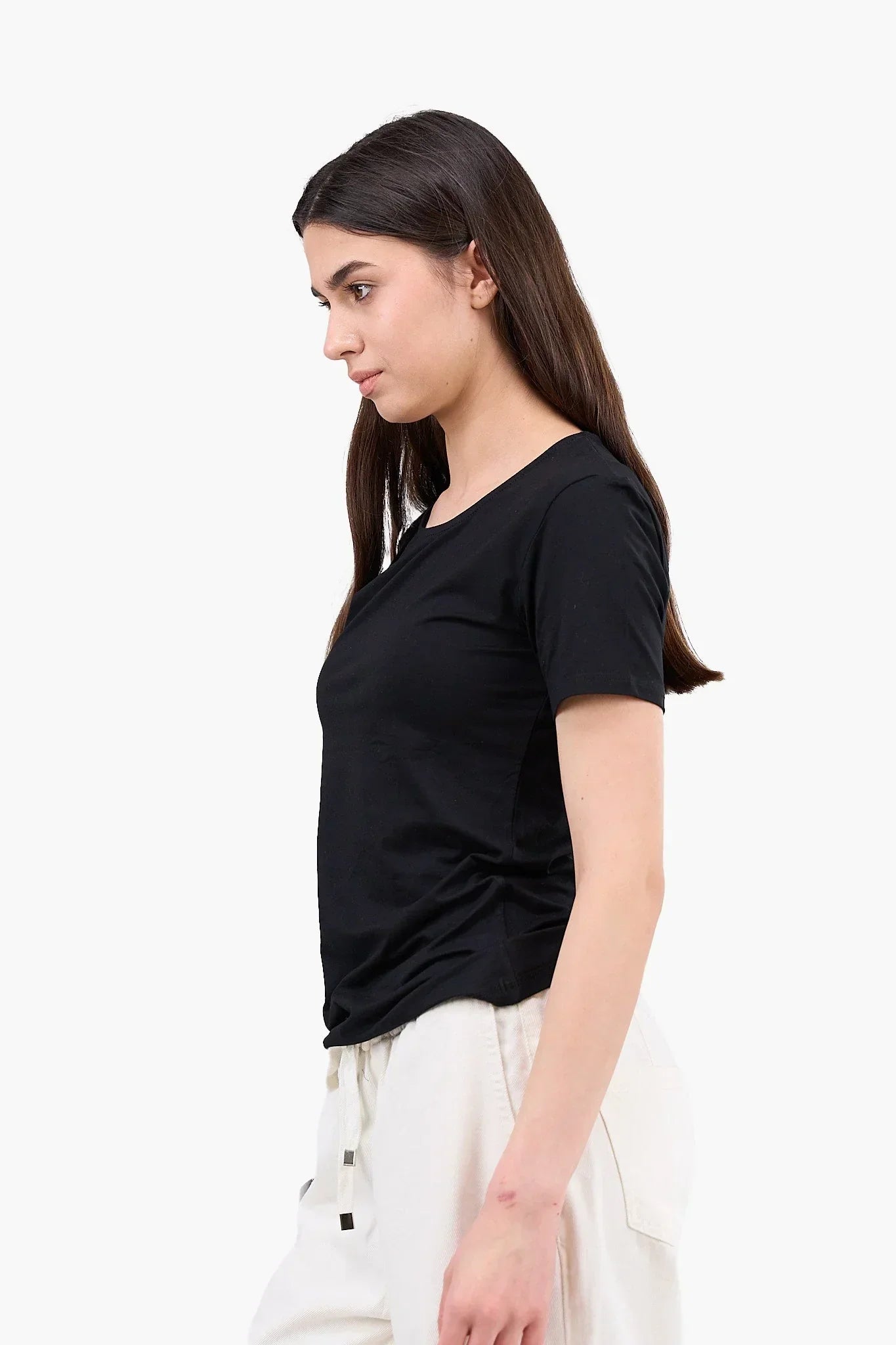Clue - Timeless Tencel Crew Neck Top 6