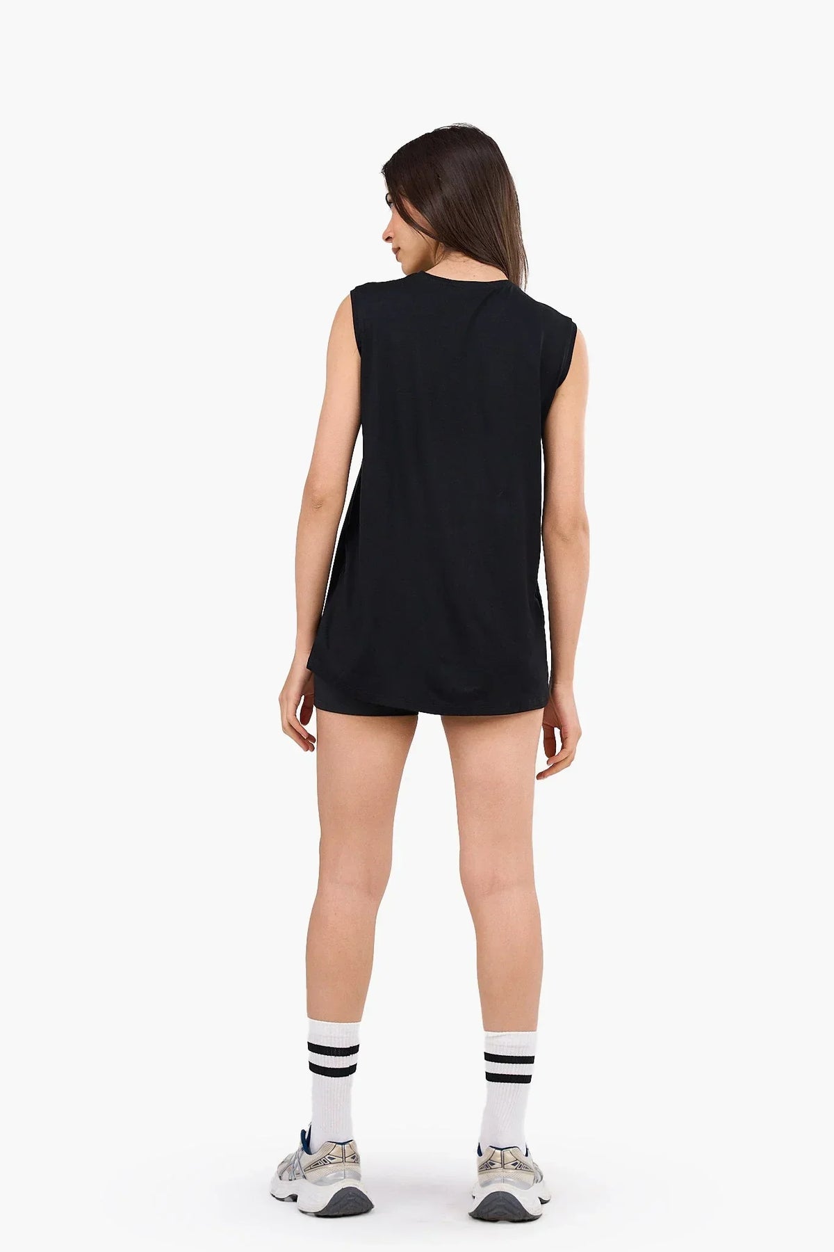 Clue - Sleeveless Viscose T-Shirt 10