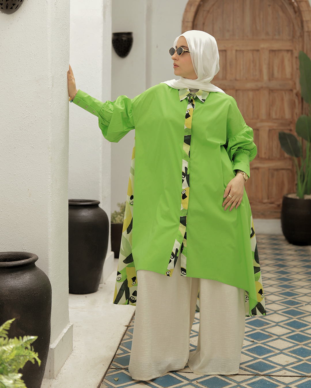 Bahja Shirt - قميص بهجة - Queenza