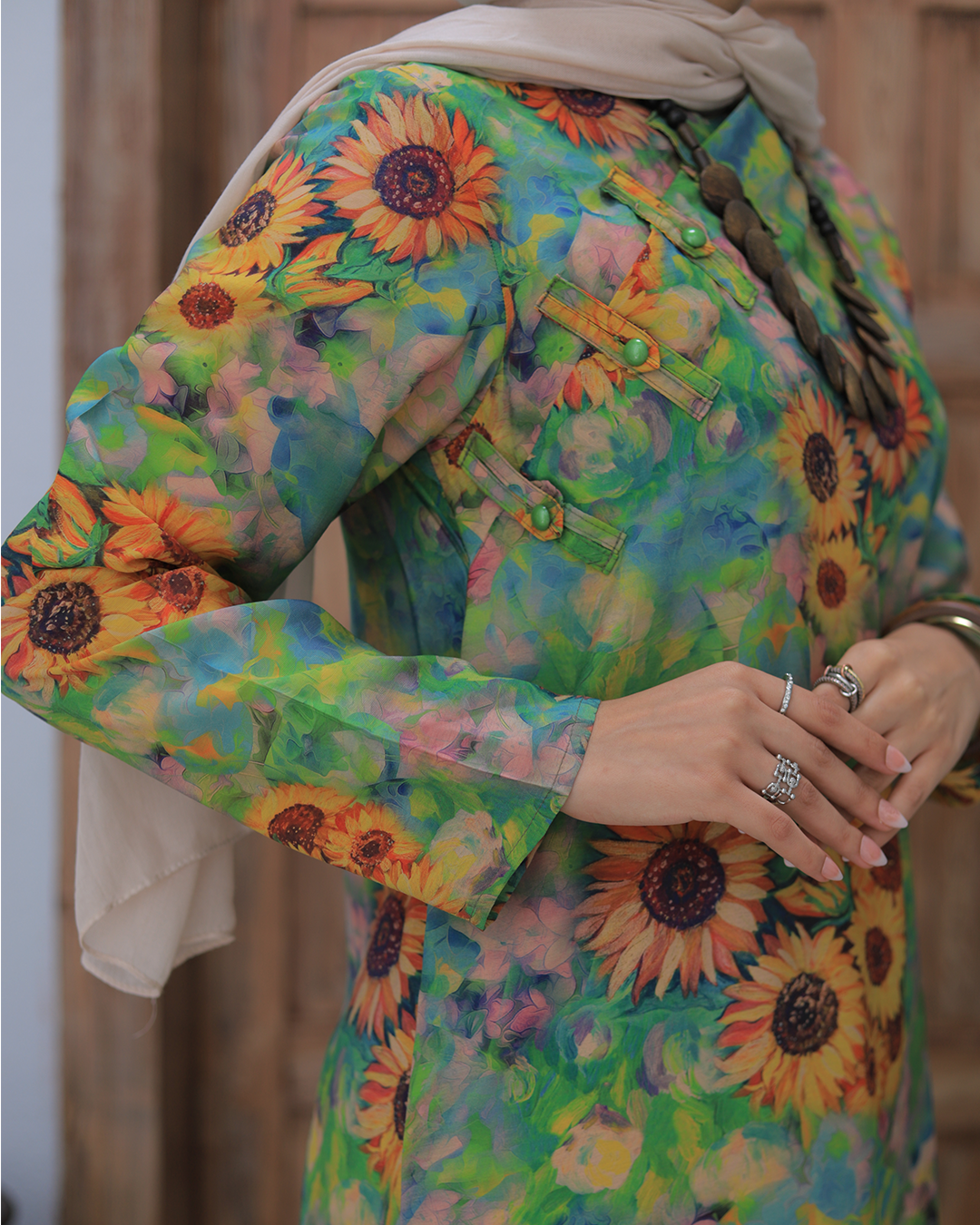 Woroud Tunic - تونيك ورود - Queenza