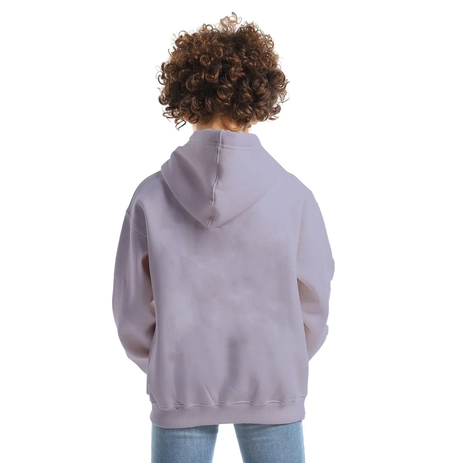 NAS Trends - I feel Great Kids Oversized Hoodie-Lila 2