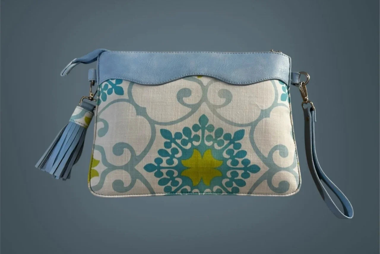 The Concept Store - Baby Blue Clutch Bag 1