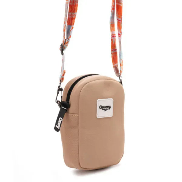 Covery - Beige Mini Cross Bag 1