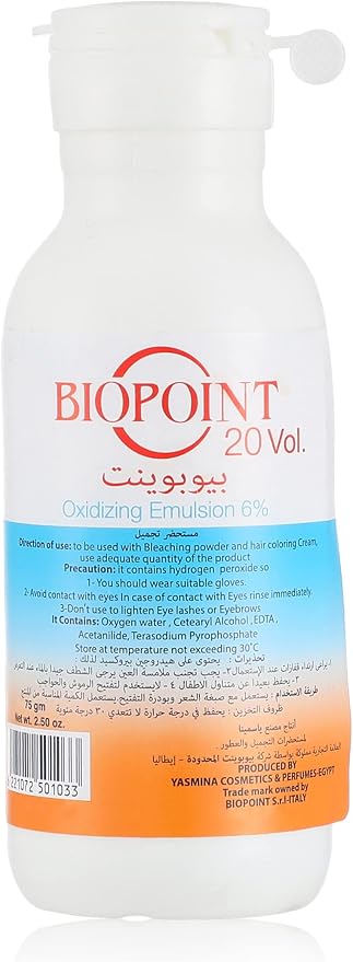 Biopoint Oxidizing Emulsion 20 Vol. 6% 75 gm - Yasmina 2