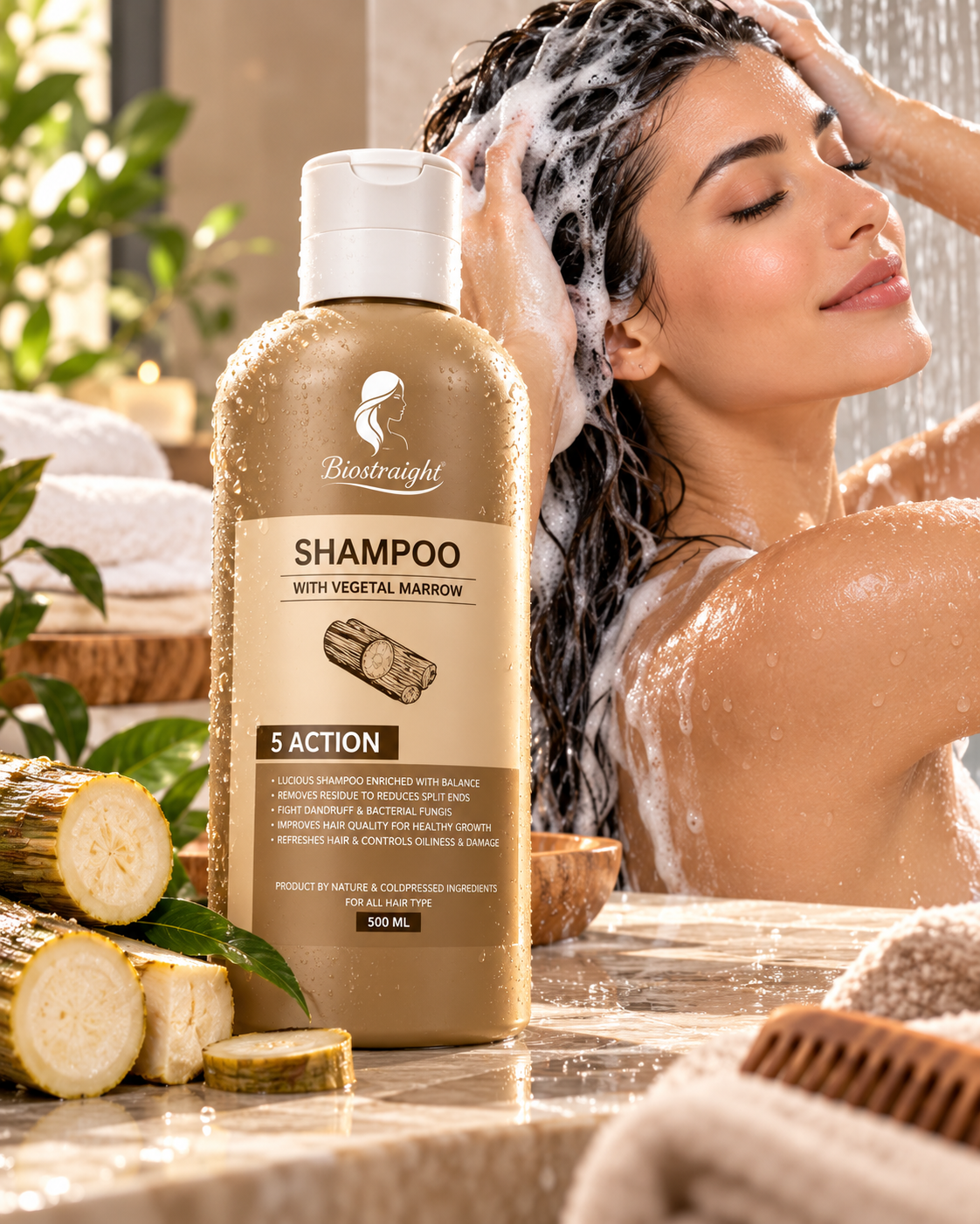 Biostraight shampoo 500 ml - Yasmina 2