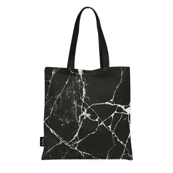 Covery - Black Marble Totebag 2